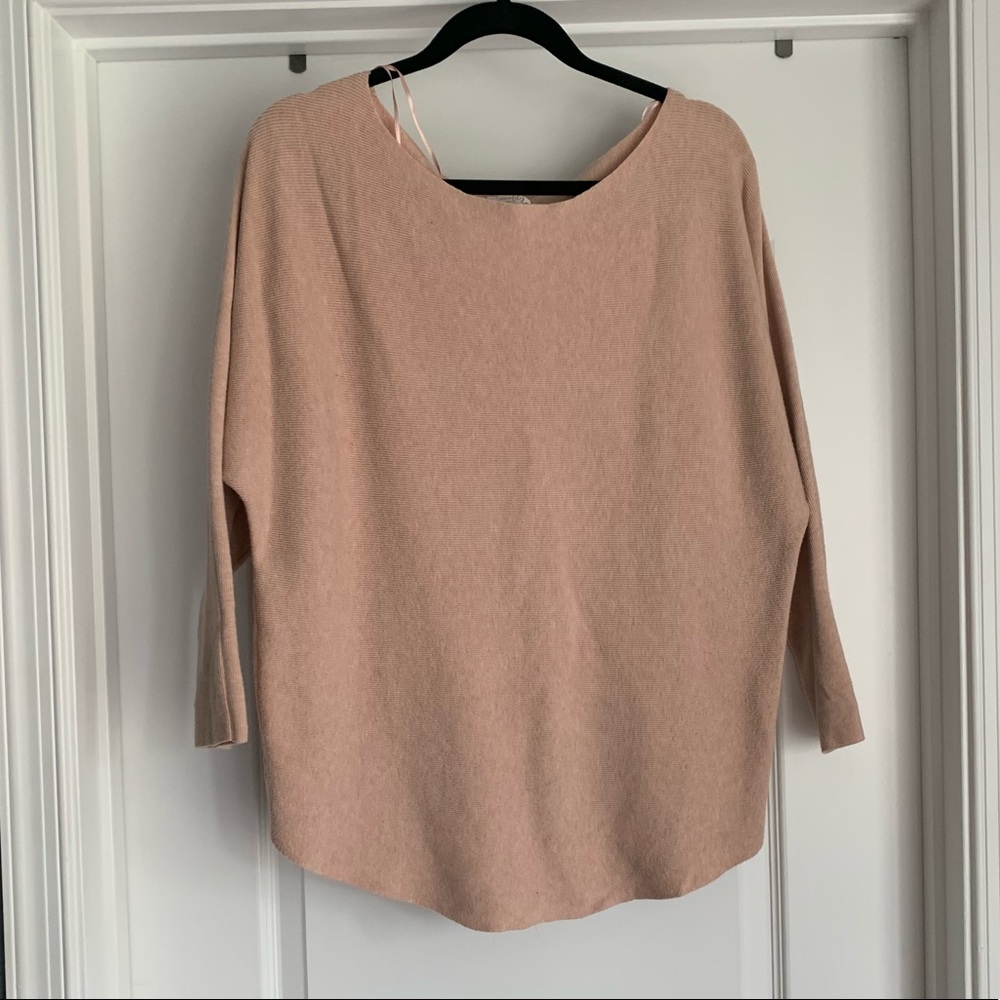 Blush Large Maternity sweater